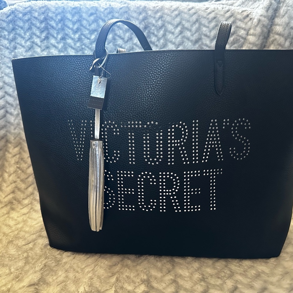 NWT Victoria's Secret Black Tote
